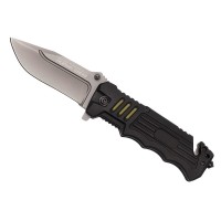 Briceag de vanatoare   General Blade, otel inoxidabil, 20.5 cm, negru, teaca inclusa
