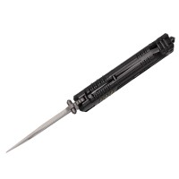 Briceag de vanatoare   General Blade, otel inoxidabil, 20.5 cm, negru, teaca inclusa