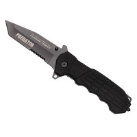Briceag de vanatoare Predator Blade, otel inoxidabil, 22.5 cm, negru, teaca inclusa Briceag de vanatoare Predator Blade, otel inoxidabil, 22.5 cm, negru, teaca inclusa