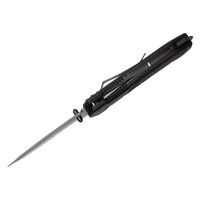 Briceag de vanatoare Predator Blade, otel inoxidabil, 22.5 cm, negru, teaca inclusa Briceag de vanatoare Predator Blade, otel inoxidabil, 22.5 cm, negru, teaca inclusa