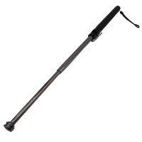 Baston telescopic automatic , Defence Guardian, 41 cm, siguranta integrata, negru