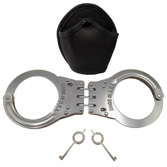 Catuse cu balama , Tight Lock, otel inoxidabil, 20 cm, husa tactica inclusa