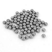 Set 110 bile metalice pentru prastie, Precision Target, 8 mm, 2g, argintiu