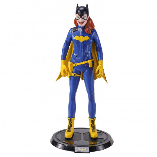 Figurina articulata , Brave Batgirl, editie de colectie, 19 cm, stativ inclus