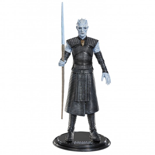Figurina articulata Game of Thrones , Night King, editie de colectie, 19 cm, stativ incl
