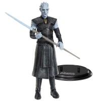 Figurina articulata Game of Thrones , Night King, editie de colectie, 19 cm, stativ incl