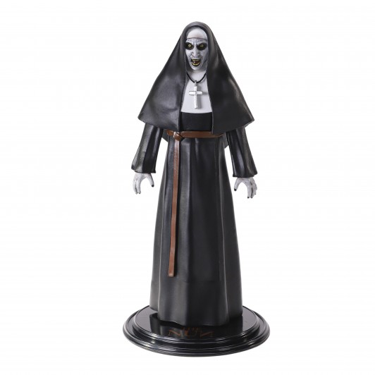 Figurina articulata , Valak The Nun, editie de colectie, 17 cm, stativ inclus