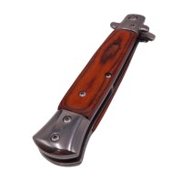 Briceag de vanatoare   Italian Spirit, otel inoxidabil, 23 cm, maro