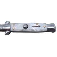 Briceag de vanatoare   Italian Spirit, otel inoxidabil, 22.5 cm, argintiu, husa inclusa