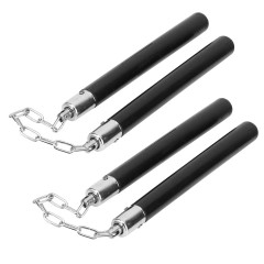 Set doua nunceaguri  , True Training, de antrenament, 31 cm, cauciuc, negru