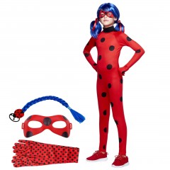 Costum pentru copii  , Buburuza tip combinezon, 5-7 ani, accesorii incluse