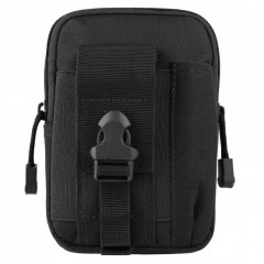 Husa tactica militara , Trooper Reach, poliester, capacitate 1 l, 18 cm, negru