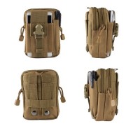 Husa tactica militara , Trooper Reach, poliester, capacitate 1 l, 18 cm, bej