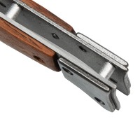 Briceag de vanatoare automat   tip AK, Special Forces, otel inoxidabil, 16.5 cm, maro