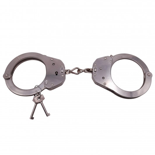 Catuse cu lant , Special Lock, material inox, 24.5 cm, argintii