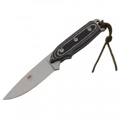 Cutit de vanatoare   Polish Legacy, otel inoxidabil, 21 cm, negru, teaca inclusa