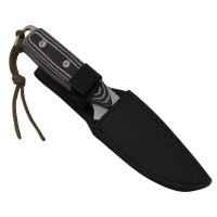 Cutit de vanatoare Polish Legacy, otel inoxidabil, 21 cm, negru, teaca inclusa Cutit de vanatoare Polish Legacy, otel inoxidabil, 21 cm, negru, teaca inclusa