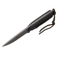 Cutit de vanatoare Polish Legacy, otel inoxidabil, 21 cm, negru, teaca inclusa Cutit de vanatoare Polish Legacy, otel inoxidabil, 21 cm, negru, teaca inclusa