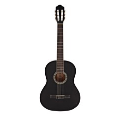 Chitara clasica din lemn DEPOX®, Decor, 104 cm, negru