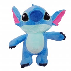 Jucarie de plus , Crazy Stitch, 24 cm, albastru