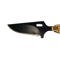 Cutit tactic de vanatoare , Death Valley, 9.5 cm, negru, teaca cu lant inclusa Cutit tactic de vanatoare , Death Valley, 9.5 cm, negru, teaca cu lant inclusa