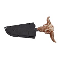 Cutit tactic de vanatoare , Death Valley, 9.5 cm, negru, teaca cu lant inclusa Cutit tactic de vanatoare , Death Valley, 9.5 cm, negru, teaca cu lant inclusa