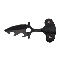 Cutit tactic de vanatoare , Broken Trust, 8 cm, negru, teaca cu lant inclusa Cutit tactic de vanatoare , Broken Trust, 8 cm, negru, teaca cu lant inclusa