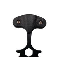 Cutit tactic de vanatoare , Broken Trust, 8 cm, negru, teaca cu lant inclusa Cutit tactic de vanatoare , Broken Trust, 8 cm, negru, teaca cu lant inclusa