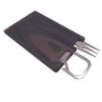 Set tacamuri pentru camping si drumetii  , cutit si furculita, multifunctional, 8.5 cm