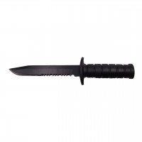 Cutit tactic de vanatoare , Military Specialist, 10 cm, negru, teaca cu lant inclusa Cutit tactic de vanatoare , Military Specialist, 10 cm, negru, teaca cu lant inclusa