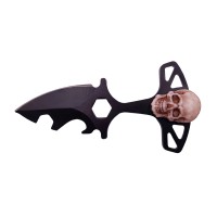 Cutit tactic de vanatoare , Broken Silence, 8 cm, negru, teaca cu lant inclusa Cutit tactic de vanatoare , Broken Silence, 8 cm, negru, teaca cu lant inclusa