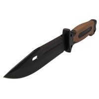 Cutit Militar cu amnar si ascutitor , 27.5 cm   , teaca multifunctionala