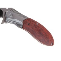 Briceag de vanatoare, dimensiune 22 cm , Otel inoxidabil , Maro Briceag de vanatoare, dimensiune 22 cm , Otel inoxidabil , Maro