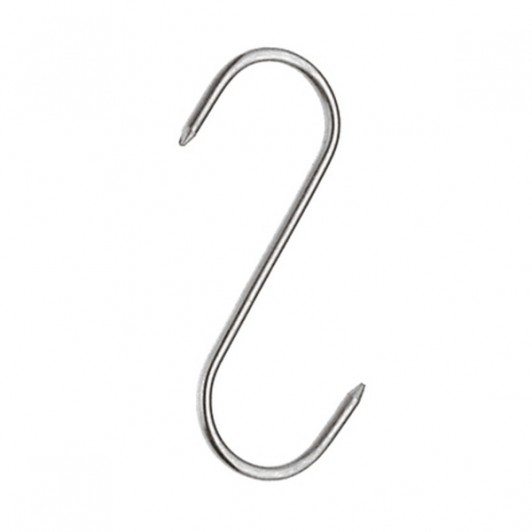 Carlig afumatoare carne , macelarie  , 17 cm , inox