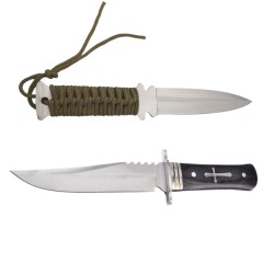 Set Cutit de vanatoare, 28 cm si Cutit de aruncat la tinta ,25 cm, , teaca inclusa Set Cutit de vanatoare, 28 cm si Cutit de aruncat la tinta ,25 cm, , teaca inclusa