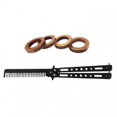 Set Briceag Fluture + Rozeta extensibila, otel inoxidabil Set Briceag Fluture + Rozeta extensibila, otel inoxidabil