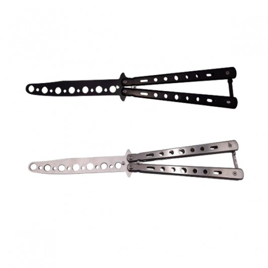 Set doua briceaguri fluture de antrenament , Distortion Butterfly, otel inoxidabil Set doua briceaguri fluture de antrenament , Distortion Butterfly, otel inoxidabil