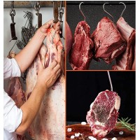 Set 30 Carlige afumatoare carne , macelarie    , 17 cm , inox