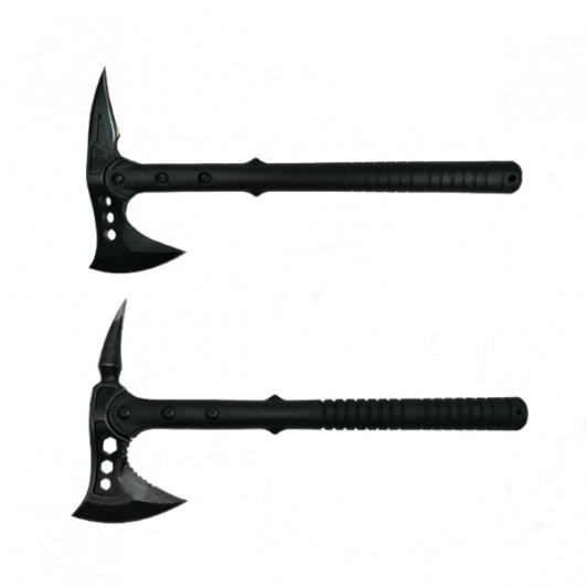 Set doua topoare ,39 cm  , negru , teaca inclusa