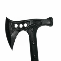 Set doua Topoare Survivor, otel inoxidabil,  negru, 39 cm, teaca inclusa