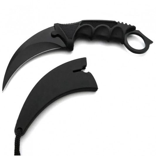Cutit Karambit Night, DEPOX®, 19 cm, Negru Cutit Karambit Night, DEPOX®, 19 cm, Negru