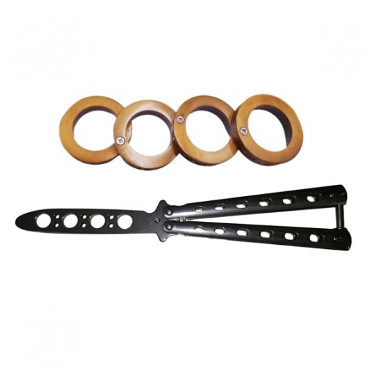 Set Briceag Fluture si Rozeta extensibila, otel inoxidabil Set Briceag Fluture si Rozeta extensibila, otel inoxidabil