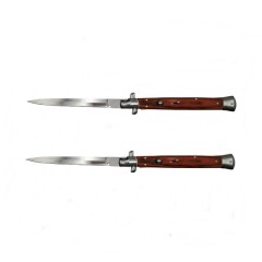 Set 2 Bricege automate, Italian Blade, Stiletto,   , otel inoxidabil, 33 cm, husa inclusa,