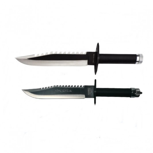 Set doua cutite de vanatoare John Rambo,  Teaca inclusa