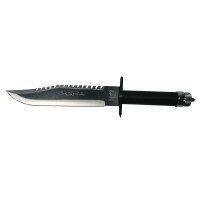Set doua cutite de vanatoare First Blood,  Otel inoxidabil, Teaca inclusa