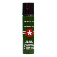 Spray cu piper, Military Defense,  Auto-aparare, 60 ml, Verde
