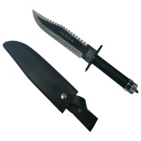 Set doua cutite de vanatoare First Blood Knife,  teaca inclusa, Negru