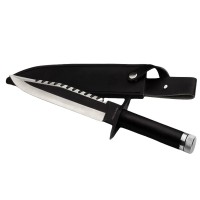 Set doua cutite de vanatoare, Tactical Knife,  Otel inoxidabil, Negru