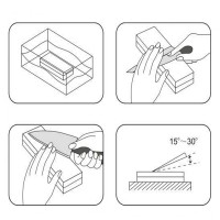 Piatra pentru ascutit cutite, 180 x 62 x 30 mm Piatra pentru ascutit cutite, 180 x 62 x 30 mm