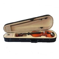 Vioara clasica din lemn 4/4 ,doua arcusuri, toc inclus, maro Vioara clasica din lemn 4/4 ,doua arcusuri, toc inclus, maro